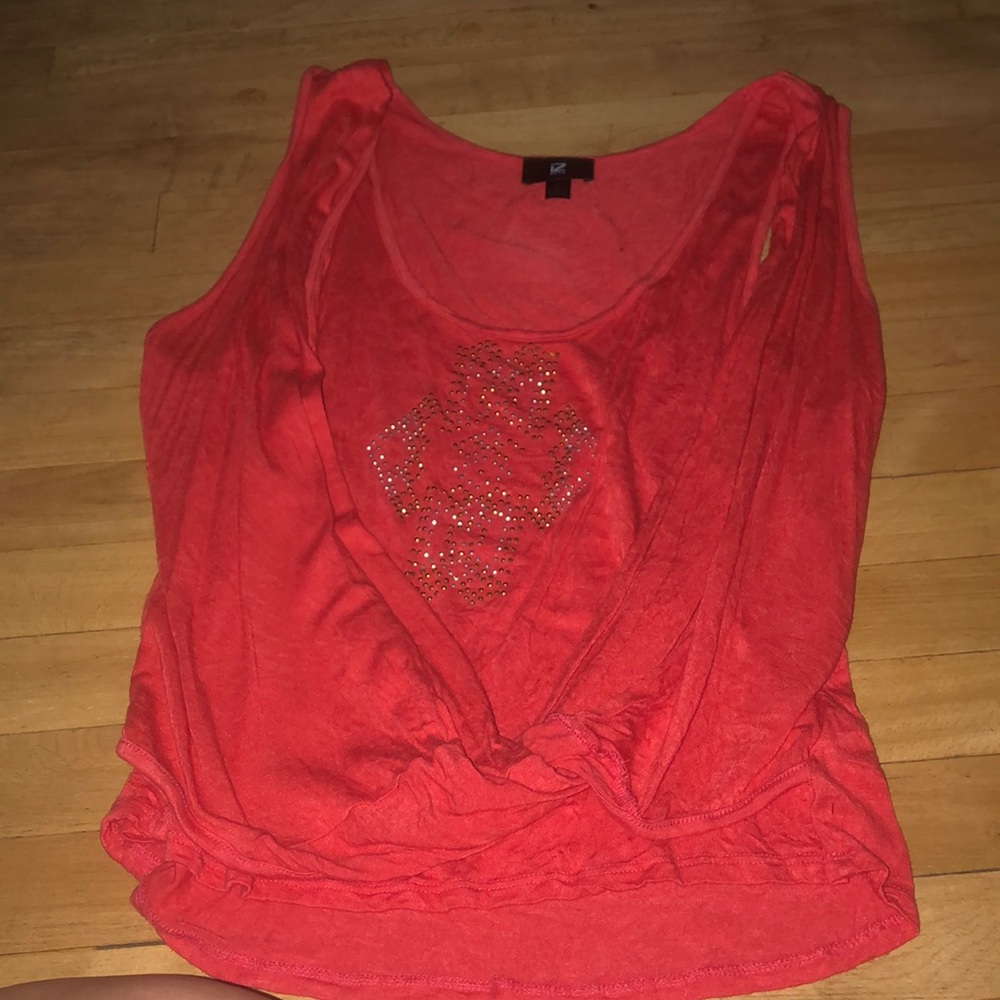 Salmon tank shirt
